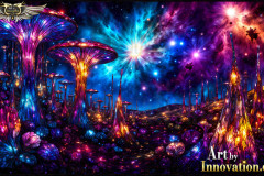 Fantasy Photograph of an Amazing Alien World