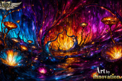 Fantasy Photograph of an Amazing Alien World