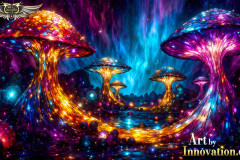 Fantasy Photograph of an Amazing Alien World