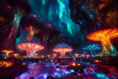 Fantasy Photograph of an Amazing Alien World