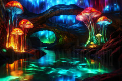 Fantasy Photograph of an Amazing Alien World