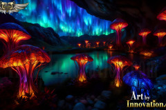 Fantasy Photograph of an Amazing Alien World