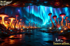 Fantasy Photograph of an Amazing Alien World