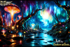 Fantasy Photograph of an Amazing Alien World