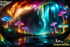 Fantasy Photograph of an Amazing Alien World