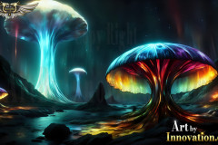 Fantasy Photograph of an Amazing Alien World