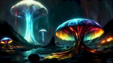 Fantasy Photographs of Amazing Alien Worlds
