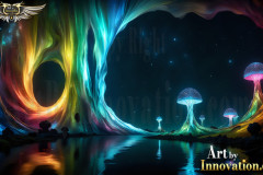 Fantasy Photograph of an Amazing Alien World