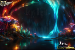 Fantasy Photograph of an Amazing Alien World