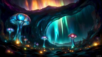 Fantasy Photographs of Amazing Alien Worlds