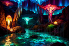 Fantasy Photograph of an Amazing Alien World