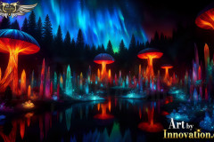 Fantasy Photograph of an Amazing Alien World