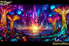 Fantasy Photograph of an Amazing Alien World