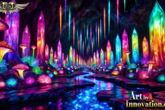 Fantasy Photograph of an Amazing Alien World