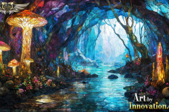 Fantasy Photograph of an Amazing Alien World