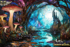 Fantasy Photograph of an Amazing Alien World