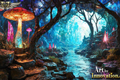 Fantasy Photograph of an Amazing Alien World