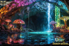 Fantasy Photograph of an Amazing Alien World