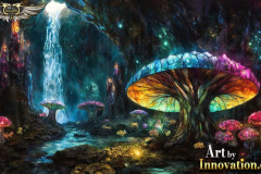 Fantasy Photograph of an Amazing Alien World