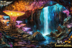 Fantasy Photograph of an Amazing Alien World