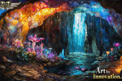 Fantasy Photograph of an Amazing Alien World