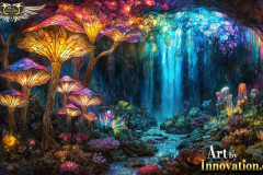 Fantasy Photograph of an Amazing Alien World