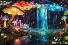 Fantasy Photograph of an Amazing Alien World