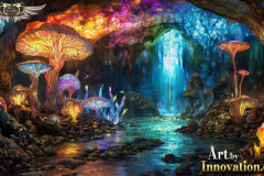 Fantasy Photograph of an Amazing Alien World