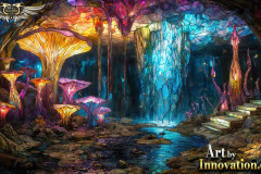 Fantasy Photograph of an Amazing Alien World