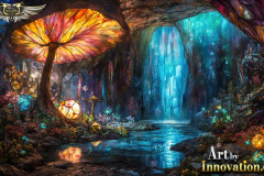 Fantasy Photograph of an Amazing Alien World