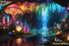 Fantasy Photograph of an Amazing Alien World