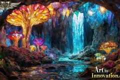 Fantasy Photograph of an Amazing Alien World