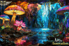 Fantasy Photograph of an Amazing Alien World