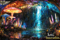 Fantasy Photograph of an Amazing Alien World