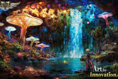 Fantasy Photograph of an Amazing Alien World