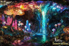 Fantasy Photograph of an Amazing Alien World