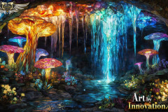 Fantasy Photograph of an Amazing Alien World