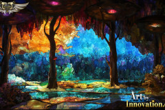 Fantasy Photograph of an Amazing Alien World