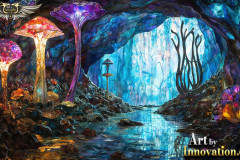 Fantasy Photograph of an Amazing Alien World