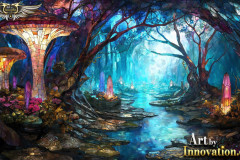 Fantasy Photograph of an Amazing Alien World