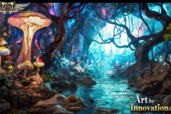 Fantasy Photograph of an Amazing Alien World