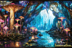 Fantasy Photograph of an Amazing Alien World