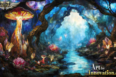 Fantasy Photograph of an Amazing Alien World