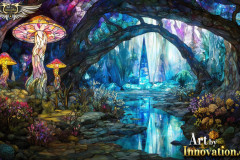 Fantasy Photograph of an Amazing Alien World