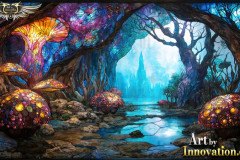 Fantasy Photograph of an Amazing Alien World