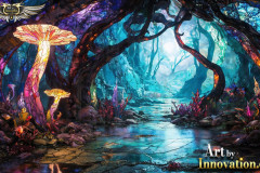 Fantasy Photograph of an Amazing Alien World