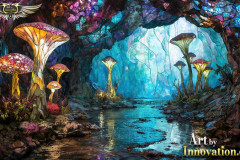 Fantasy Photograph of an Amazing Alien World