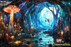 Fantasy Photograph of an Amazing Alien World