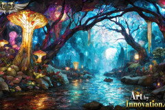 Fantasy Photograph of an Amazing Alien World