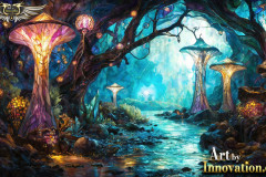 Fantasy Photograph of an Amazing Alien World